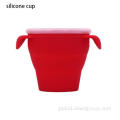 Baby Silicone Snack Cup Food Grade Silicone Baby Learning Cup Factory